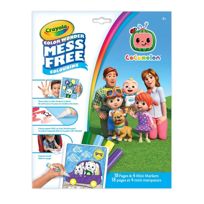 Crayola Color Wonder Mess Free Coloring Pages & Mini Markers