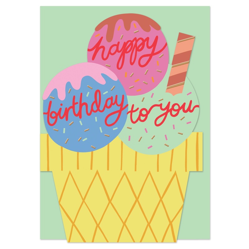 Happy Birthday To You Ice-cream
