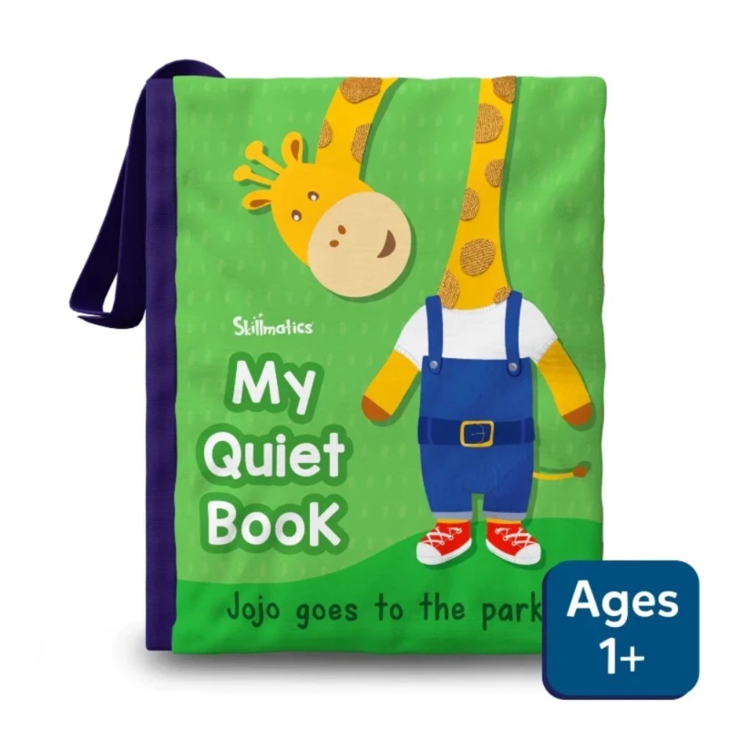 Skillmatics My Quiet Book | Sensory Activity Book