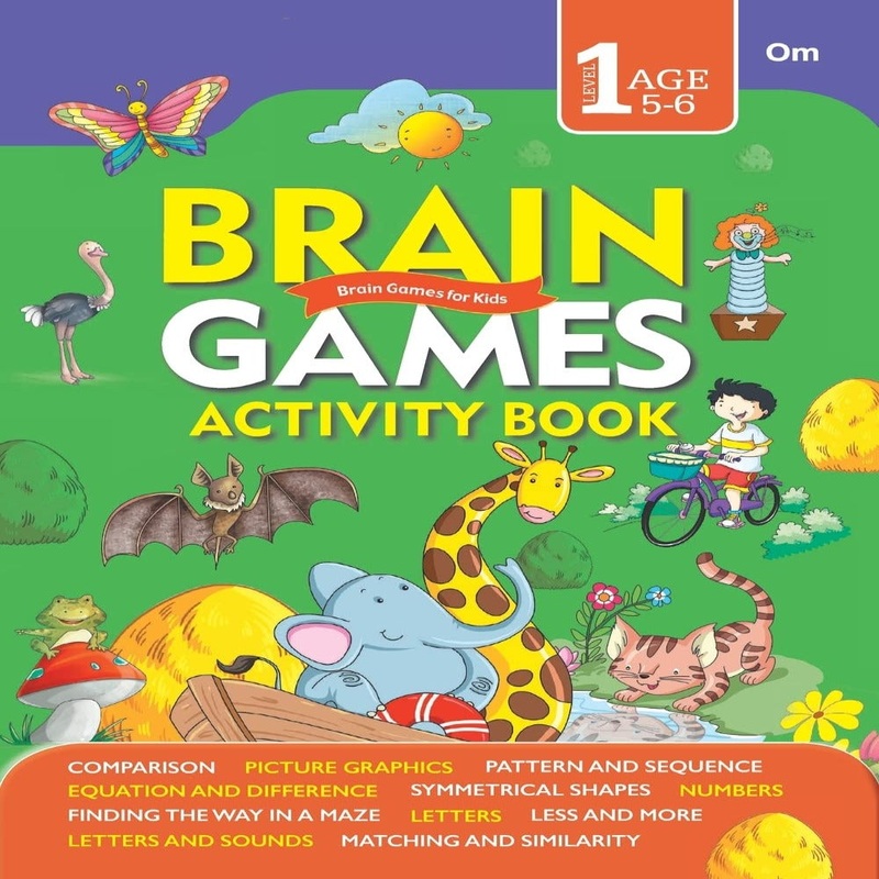 Brain Games For Kids|Brain Games Activity Book|Brain Games To Improve Memory Activity Book