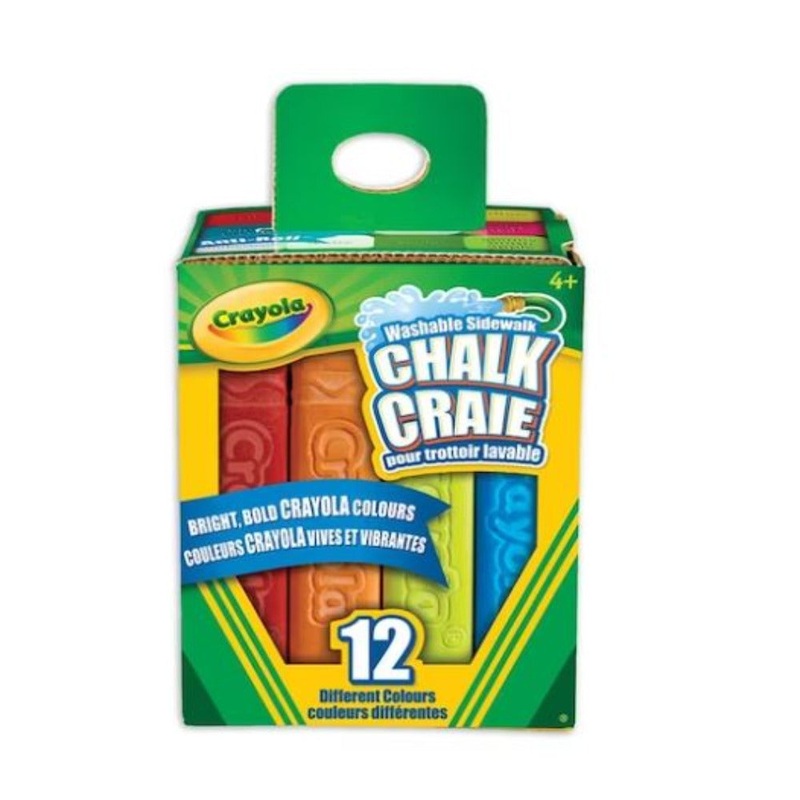 Crayola Washable Sidewalk Chalk 12 Ct.