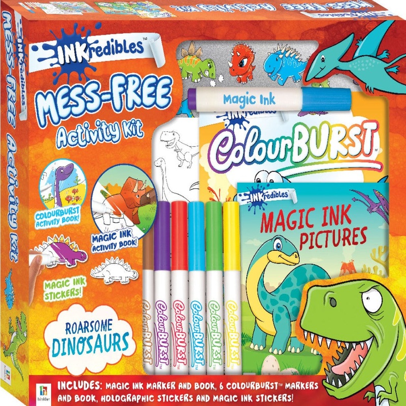Inkredibles Mess-Free Activity Kit: Dinosaurs