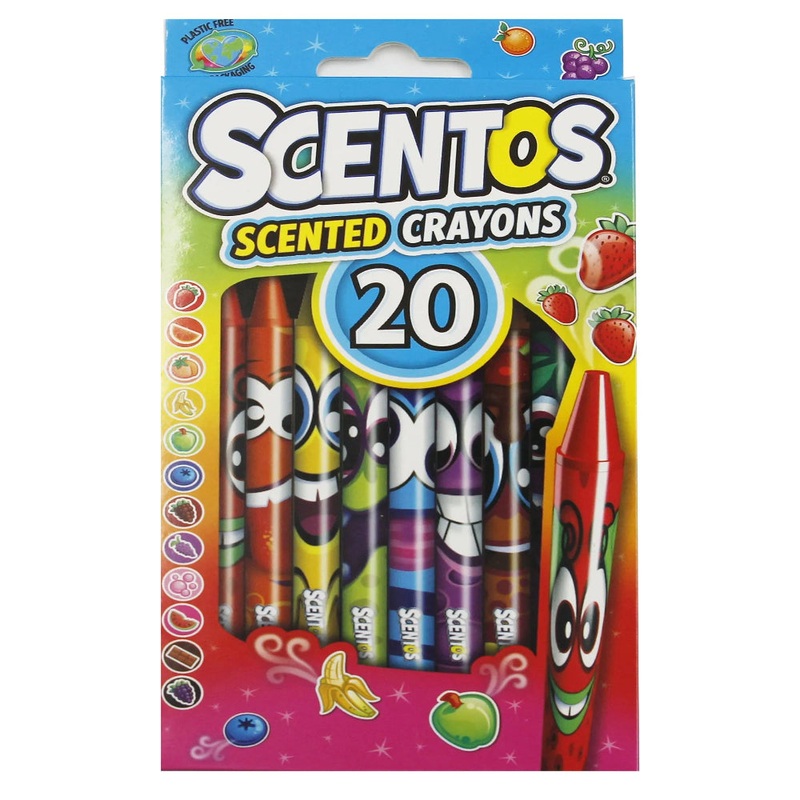 Scentos Scented Crayons – Pack of 20