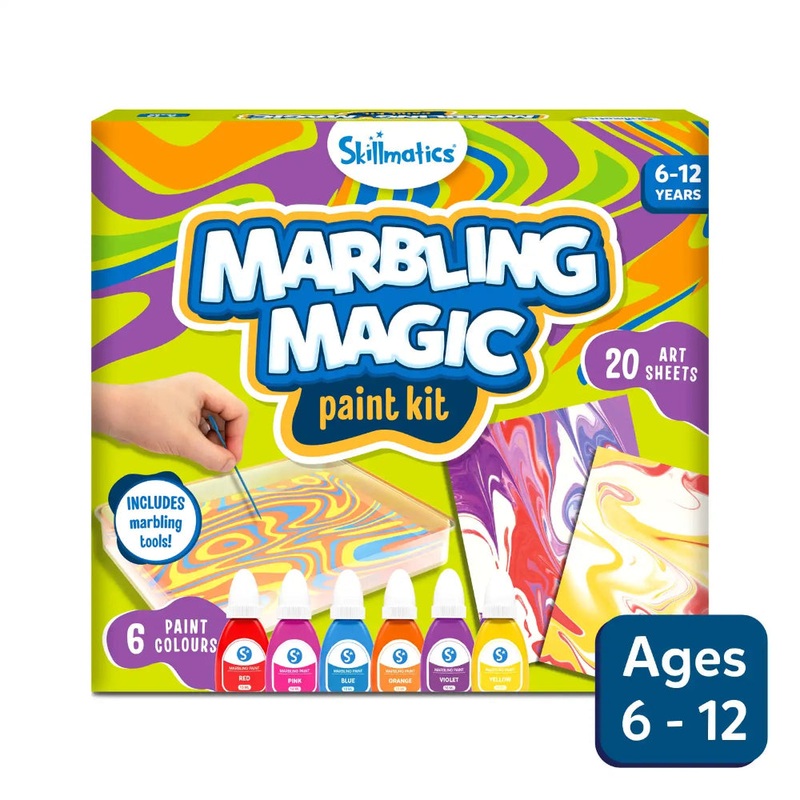 Skillmatics Marbling Magic Paint Kit