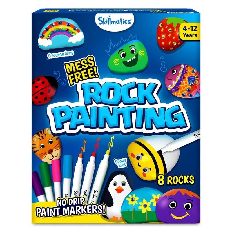 Skillmatics Mess Free Rock Painting