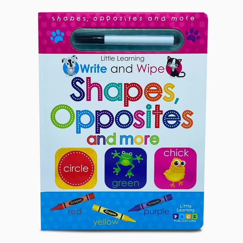 Write And Wipe Shapes, Opposite And More