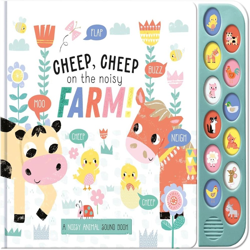 A Noisy Animal Sound Book|Cheep Cheep On The Noisy Farm|Squawk Squawk In The Noisy Jungle