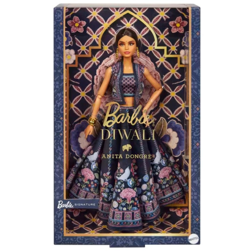 Barbie Signature Diwali Doll By Anita Dongre Wearing Festival Of Lights Look, Holiday Collectible