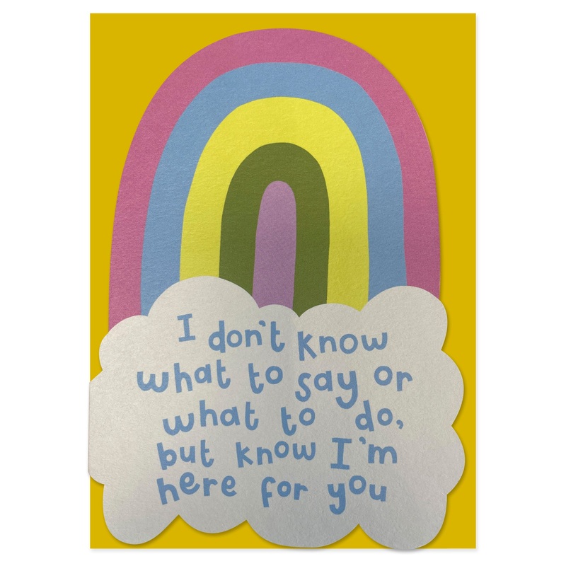 I don’t know what to say