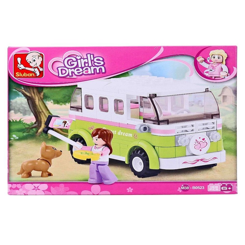 Sluban M38-B0523 Touring Wagon Building Block Set – 158 Pieces