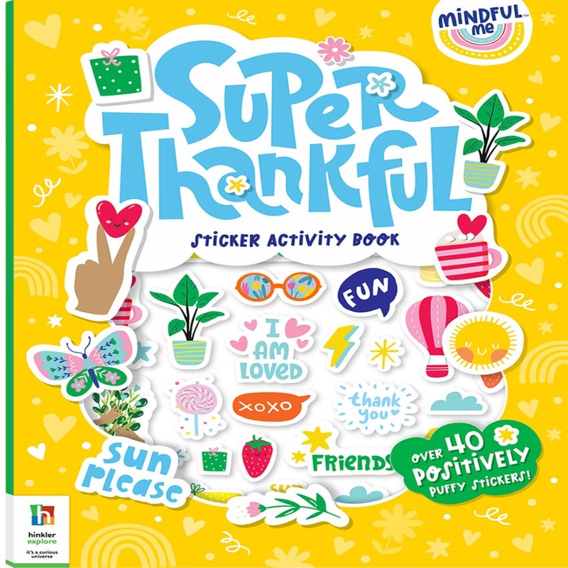 Super Thankful Sticker Activity Book