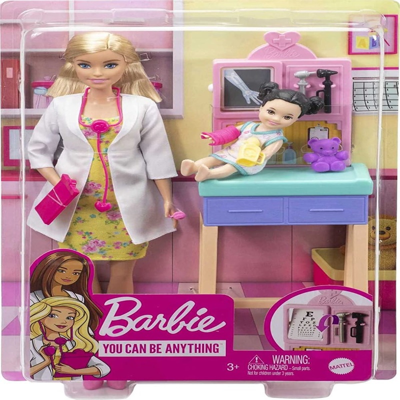 Barbie Pediatrician Doll Playset