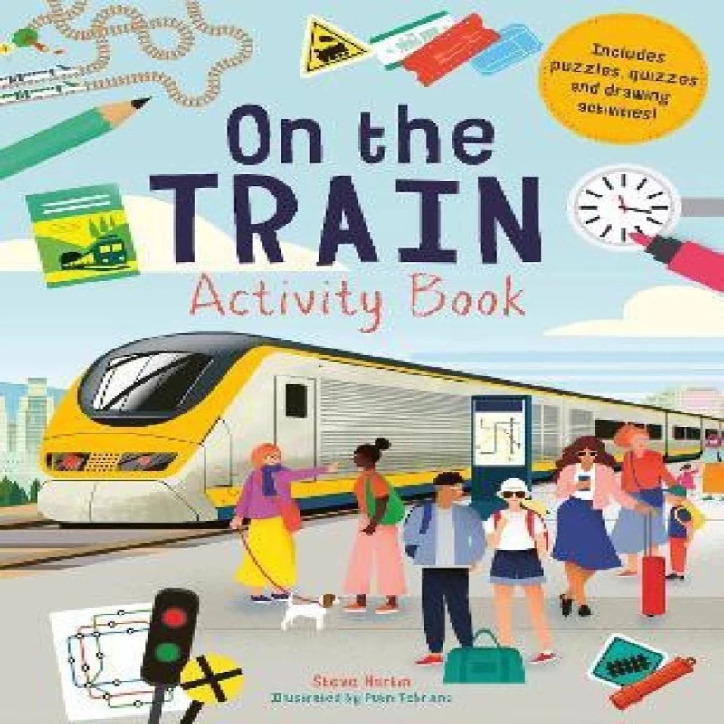 On The Activity Book|On The Train Activity Book|On The Plane Activity Book