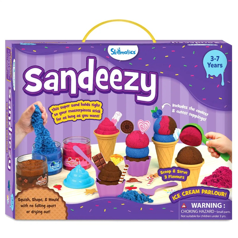 Skillmatics Sandeezy – Ice Cream Parlour Pretend Play Set