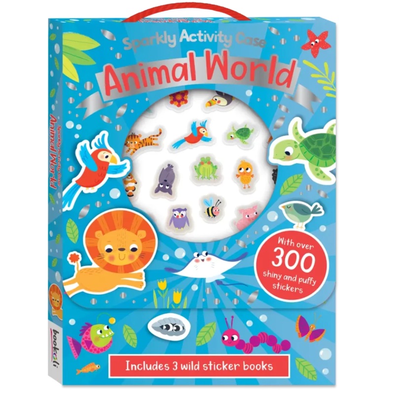 Sparkly Activity Case Animal World