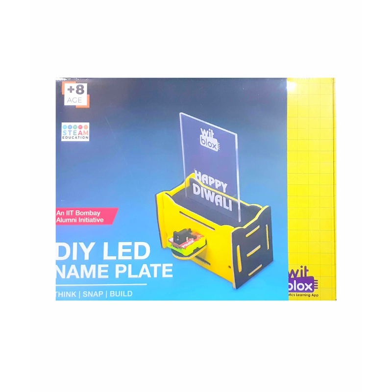 Wit Blox DIY LED Name Plate