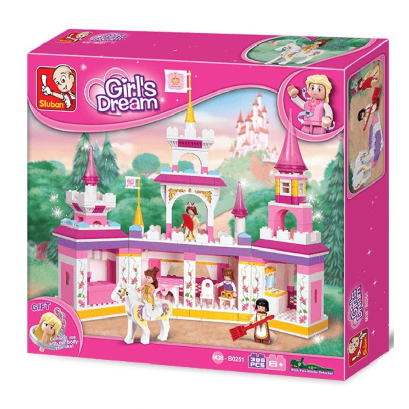 Sluban M38-B0251 Girl’s Dream Building Blocks -385 Pieces