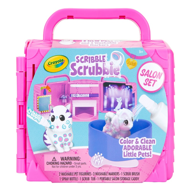 Crayola Scribble Scrubbie Pets Beauty Salon Playset