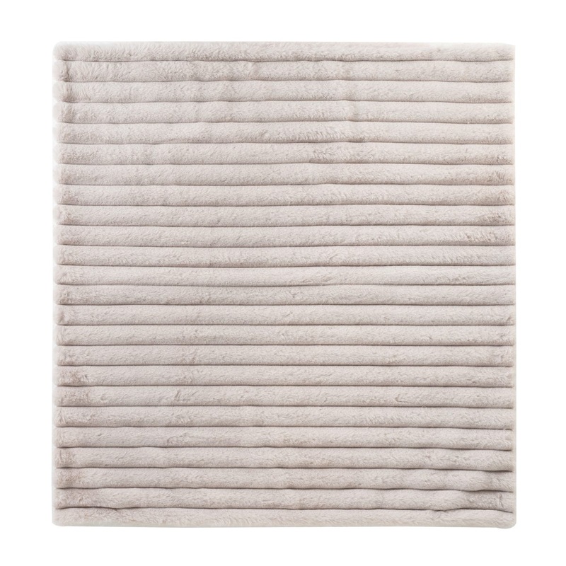 Luxe Fur Blanket – Stone|Stone|OS