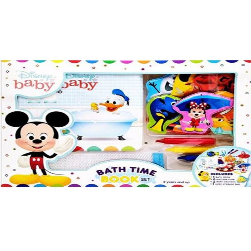 Disney Baby Bath Time Book Set