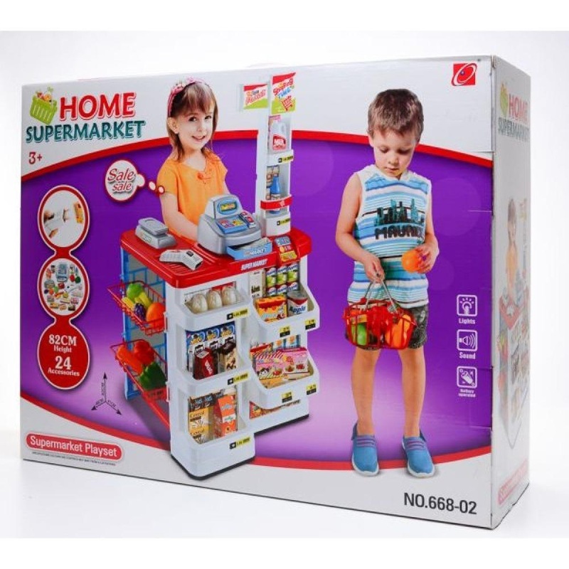 Home Supermarket Playset TM-668-02