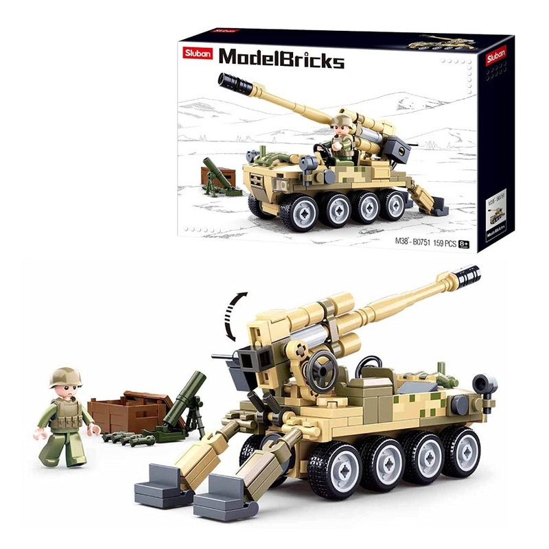 Sluban M38-B0751 Model Bricks All Terrain Assault Vehicle