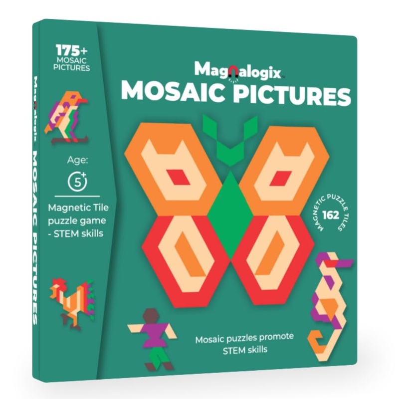Toykraft Mosaic Pictures  Magnetic Tile Puzzle Game