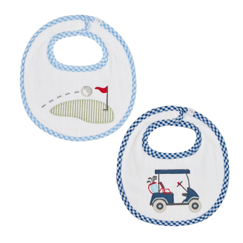 Boy Golf Applique Terry Bib|Golf Cart|Golf Hole