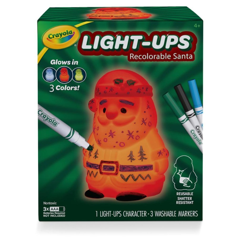 Crayola Light-Ups Recolorable Santa