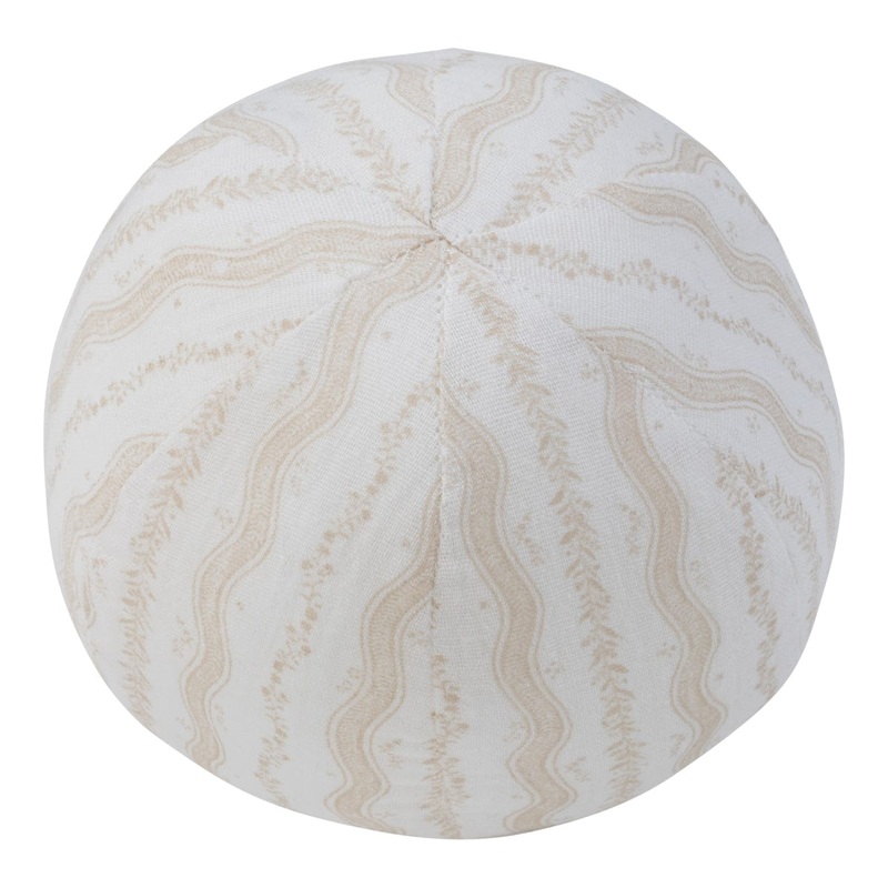 Flutter Ball Mini Throw Pillow – Stone