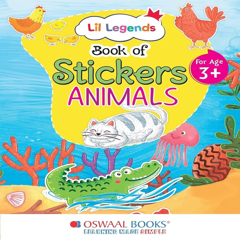 Lil Legends Books Of Stickers For Kids