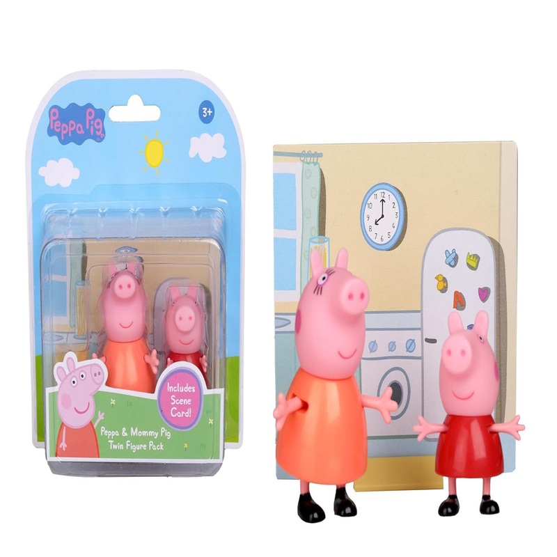 Peppa Pig and Mummy Pig Twin Figure Fun Pack