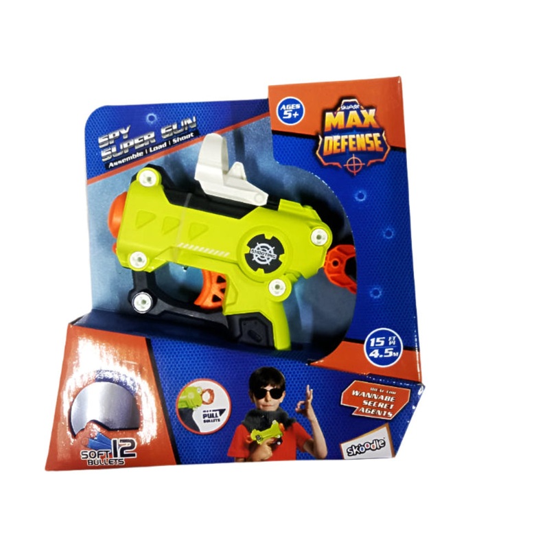 Skoodle Max Defence – Spy Super Gun ( Green)