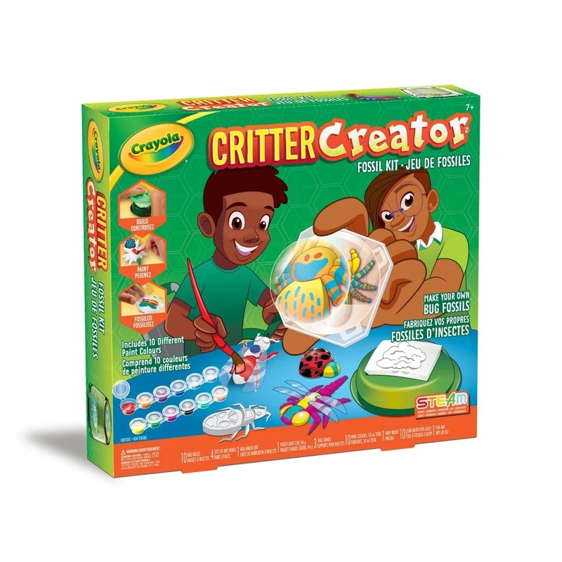 Crayola Critter Creator Kit, Bug Fossil Lab