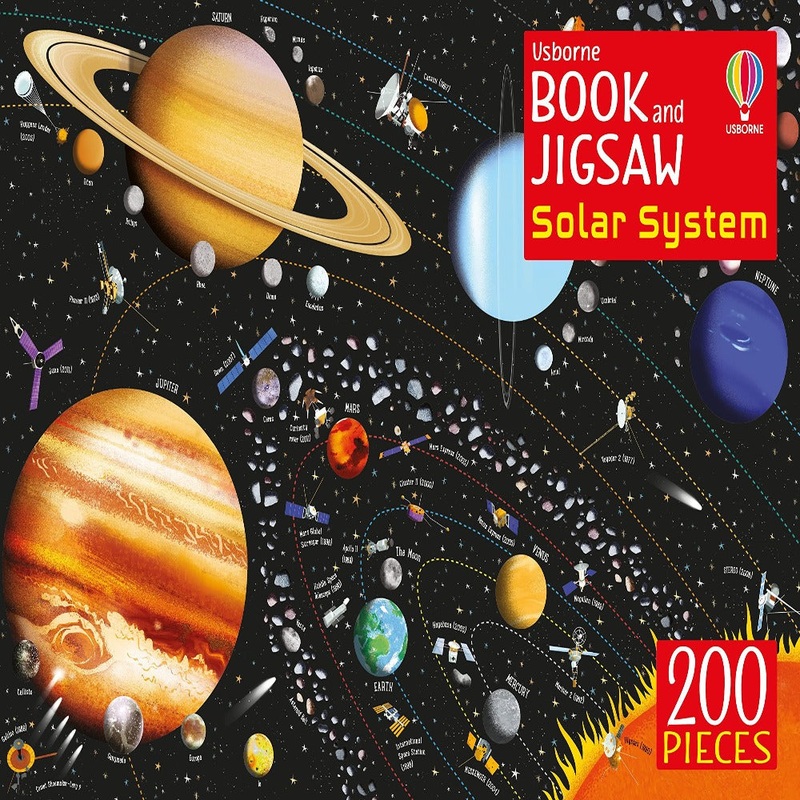 Usborne Book And Jigsaw Solar System ( 200 Pieces )