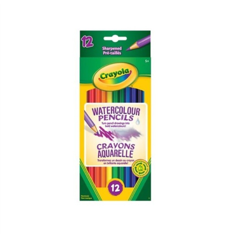 Crayola Watercolour Pencils, 12 Count