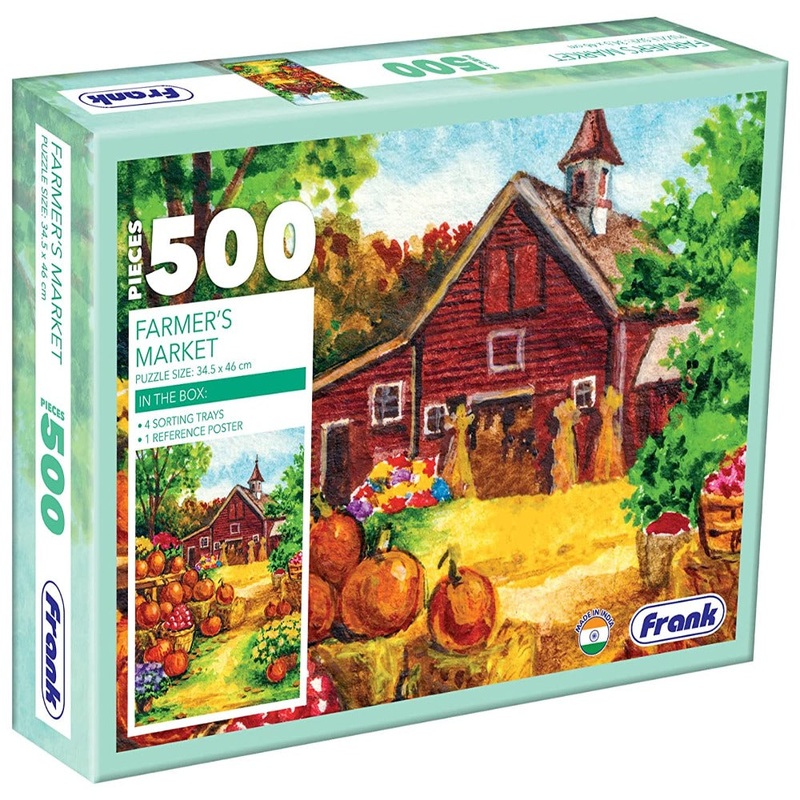 Frank Farmers Market -500 Pieces Puzzles