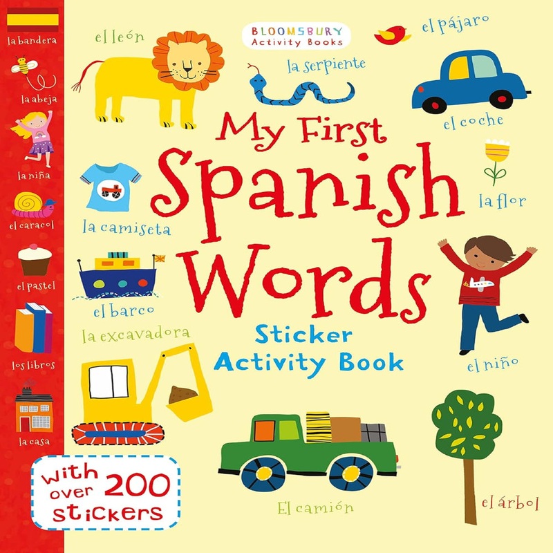 My First Spanish Words Sticker Activity Books