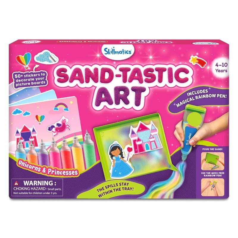 Skillmatics Sand-Tastic Art Unicorns & Princesses