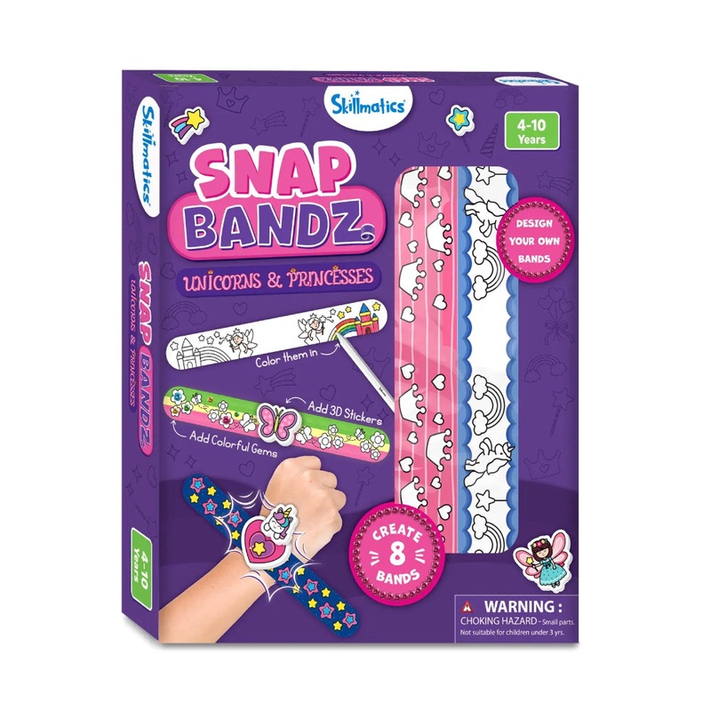 Skillmatics Snap Bandz – Art & Craft Activity Kit