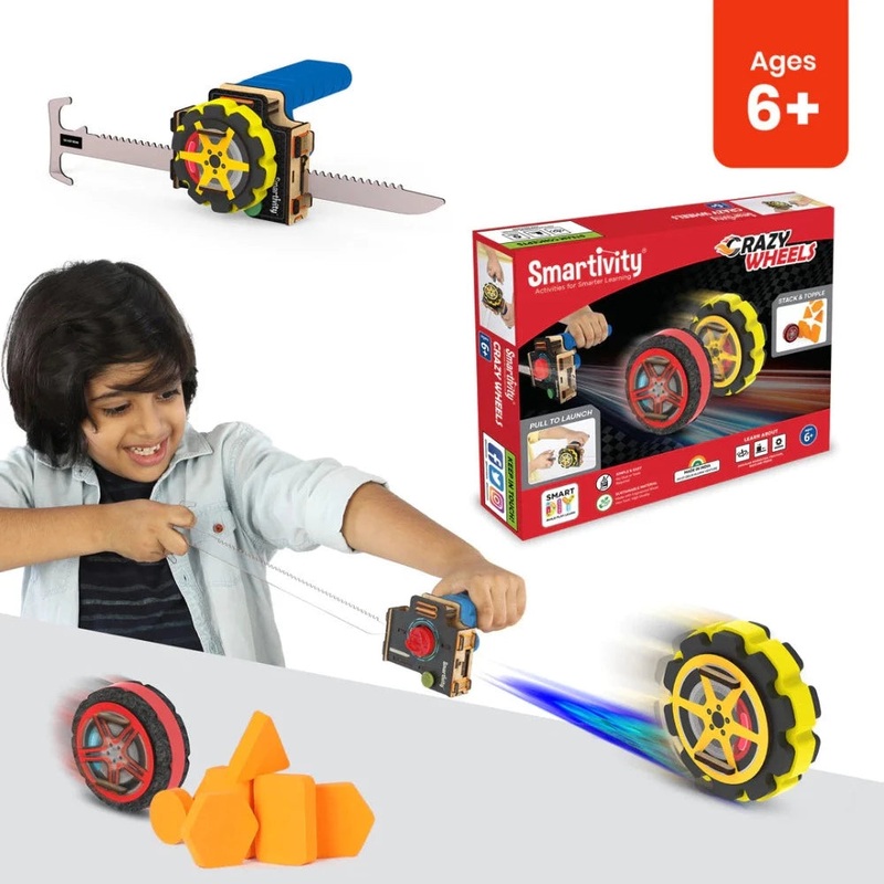 Smartivity Crazy Wheels STEM DIY Fun Toys