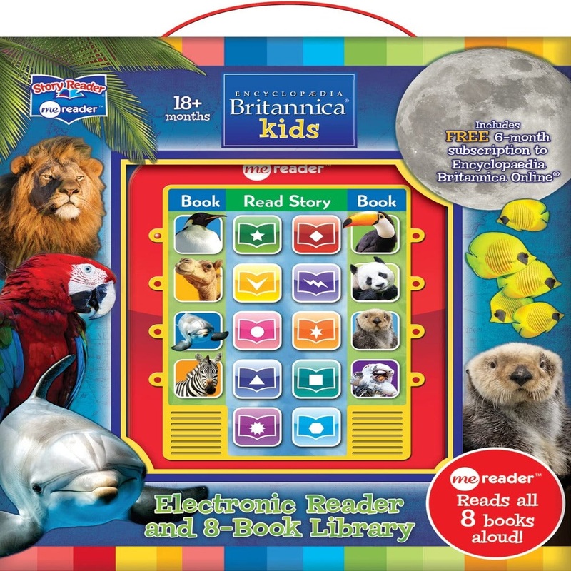 Encyclopaedia Britannica Kids Electronic Reader And 8-Book Library