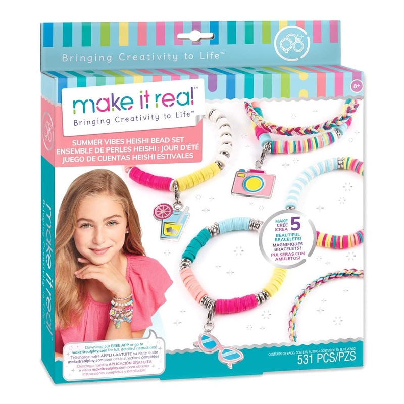 Make It Real Summer Vibes Heishi Bead Set
