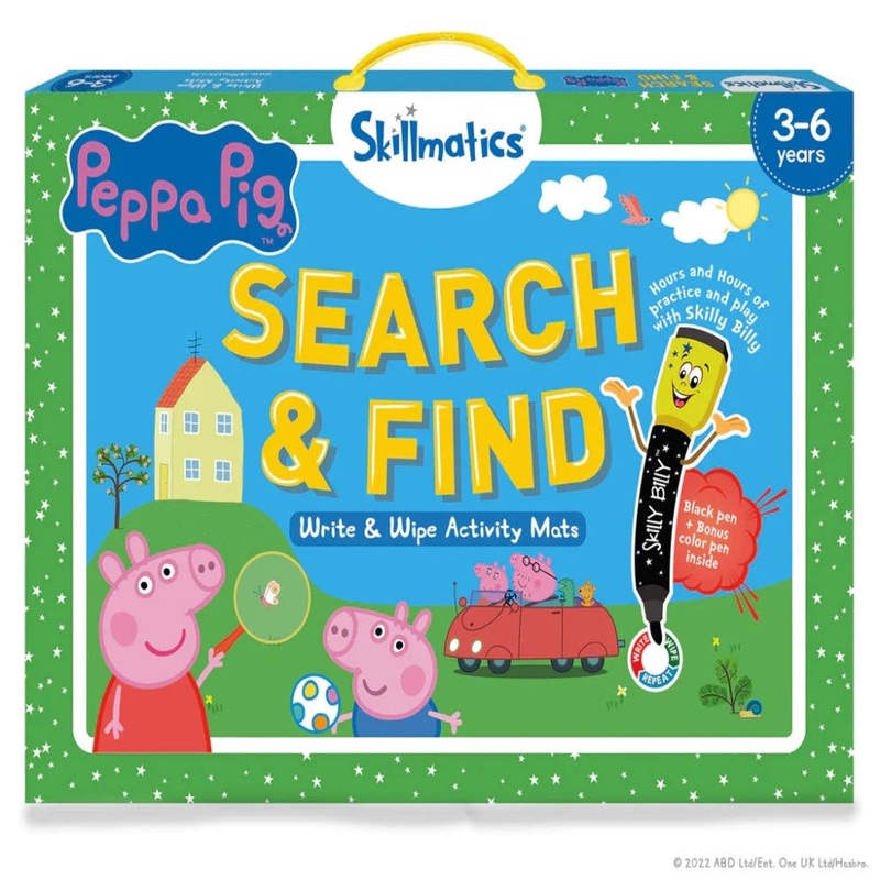 Skillmatics Write and Wipe Activity Mat