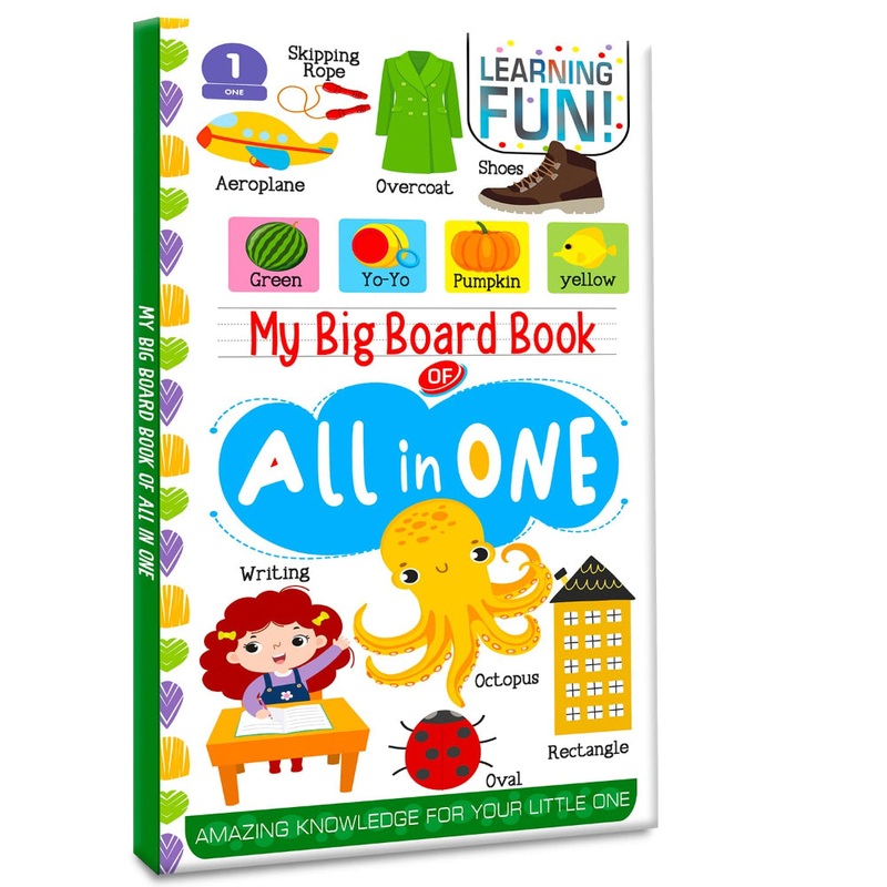 My Big Board Book Of All In One