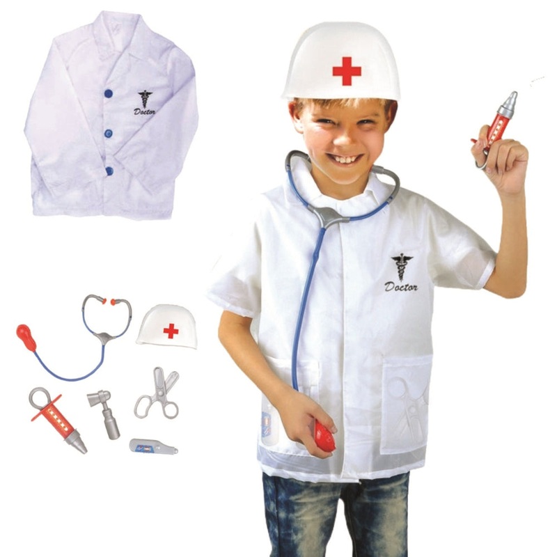 Open Ended Premium Costume Role Play Set – Doctor
