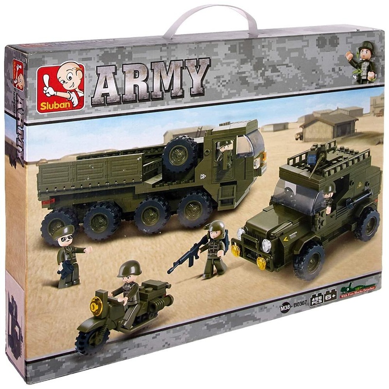 Sluban M38-B0307 Army Sets Block Toys – 455 Pieces