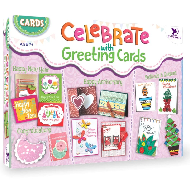 Toykraftt Celebrate With Greeting Cards