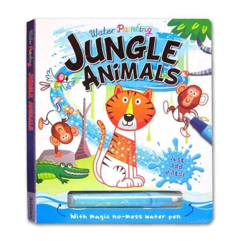 Water Painting Jungle Animal
