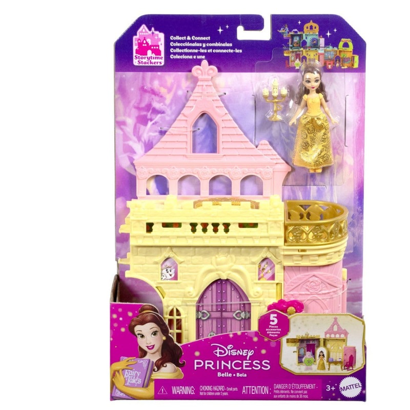 Mattel Disney Princess Storytime Stackers Belle’s Castle